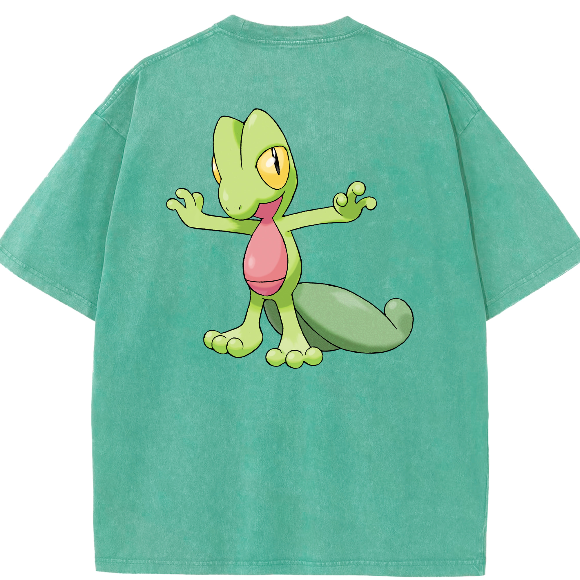 （画像用） ポケットモンスター Pokémon 綿100% ヴィンテージ風 半袖Tシャツ（背面プリント）